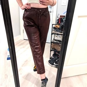 Loft Faux Leather Pants